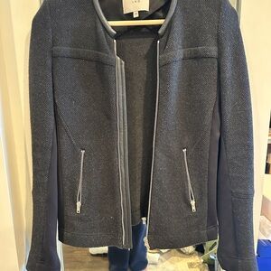 IRO Charcoal Textured Blazer